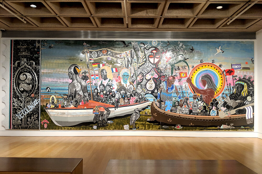 Artist Talk Between the Two Rows Stories from the Aluminum Quilting