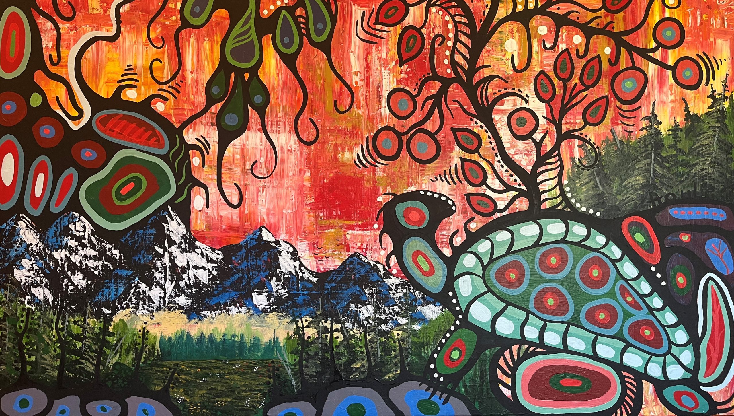 'Being One with Turtle Island' by Cody Houle