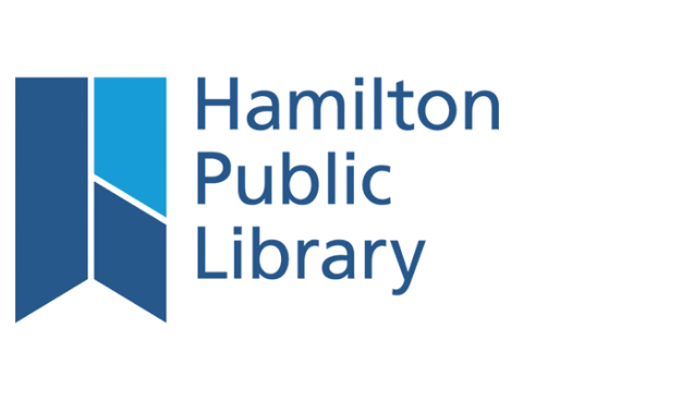 Hamilton Public Library logo 2026.