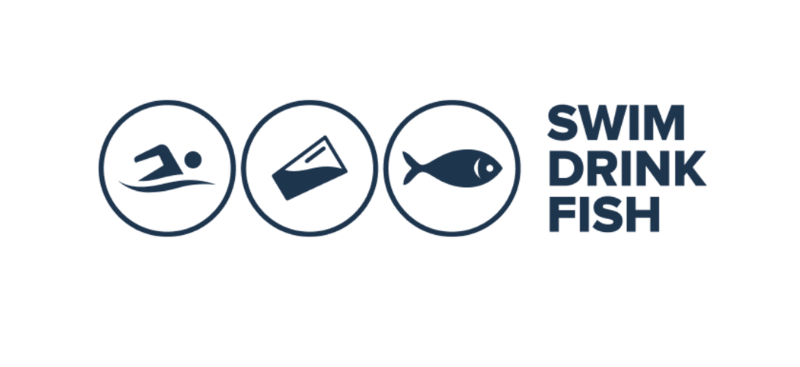 Swim Drink Fish Logo 2026.
