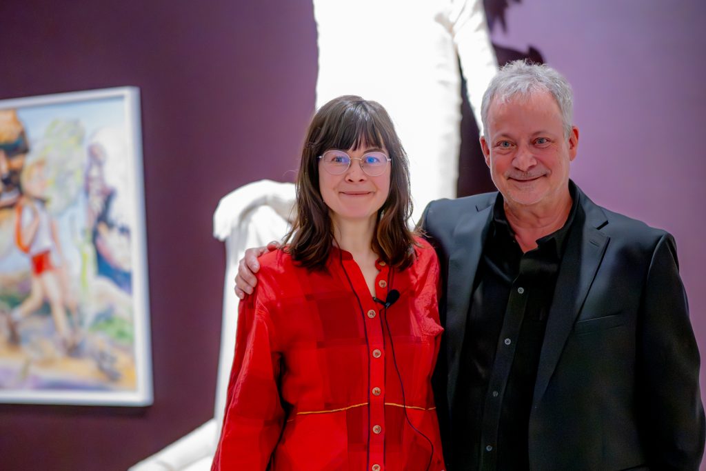 Shary Boyle and Howard Brull at the Art Gallery of Hamilton.